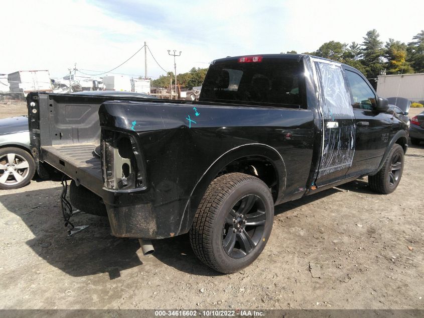 2021 RAM 1500 CLASSIC WARLOCK VIN: 1C6RR7GG2MS556546