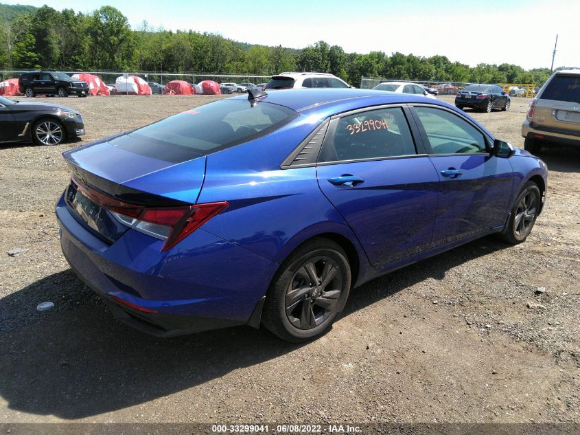 2022 HYUNDAI ELANTRA SEL VIN: 5NPLS4AG5NH055810