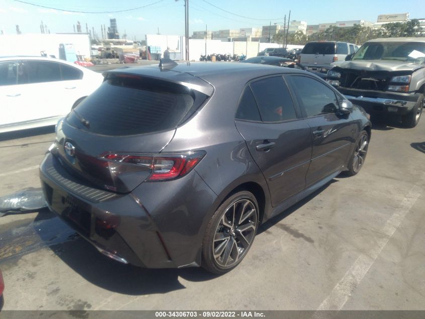 2022 TOYOTA COROLLA HATCHBACK XSE VIN: JTNC4MBE9N3162633