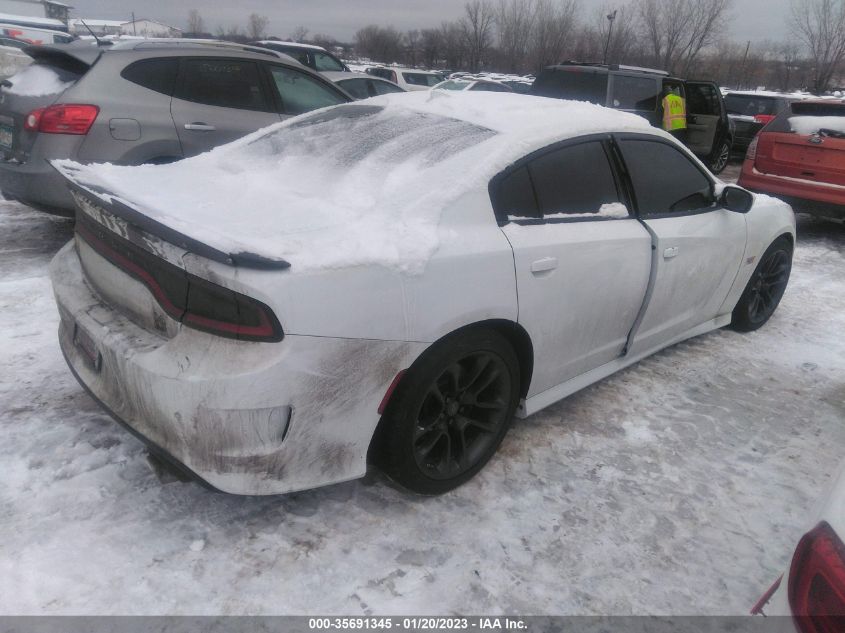 2021 DODGE CHARGER SCAT PACK VIN: 2C3CDXGJ3MH594839