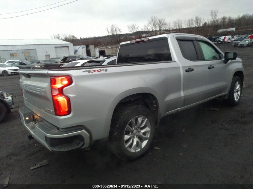2021 CHEVROLET SILVERADO 1500 CUSTOM VIN: 1GCRYBEK7MZ259897