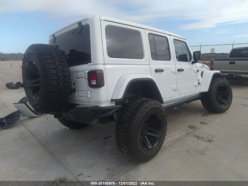 2022 JEEP WRANGLER UNLIMITED SPORT S VIN: 1C4HJXDM0NW115711