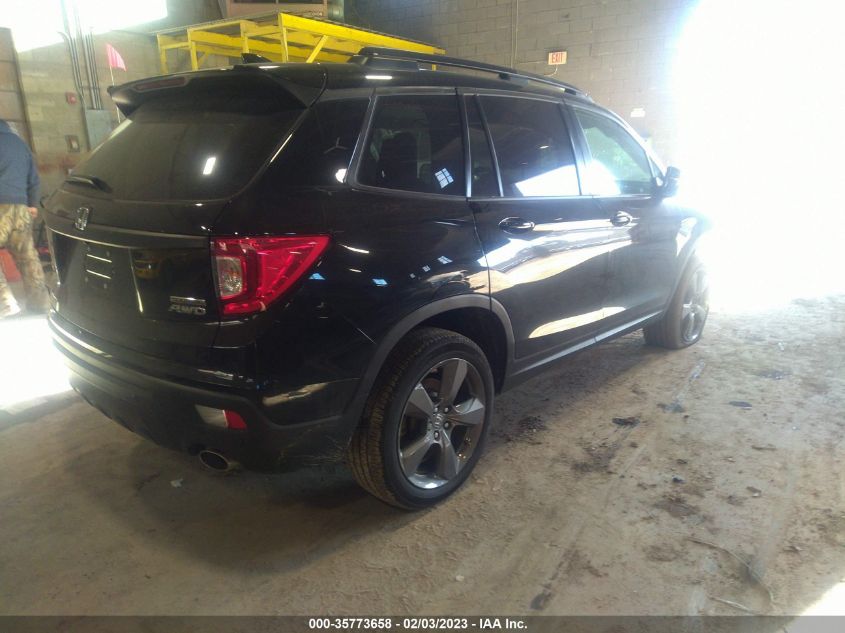 2021 HONDA PASSPORT TOURING VIN: 5FNYF8H99MB010794