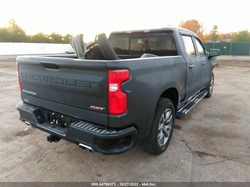 2021 CHEVROLET SILVERADO 1500 RST VIN: 1GCUYEED7MZ295716