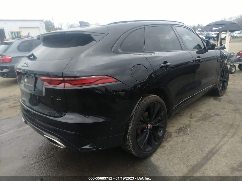 2021 JAGUAR F-PACE R-DYNAMIC S VIN: SADCT2FU8MA672970