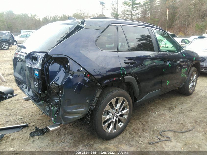 2020 TOYOTA RAV4 XLE PREMIUM VIN: 2T3A1RFV0LC086047
