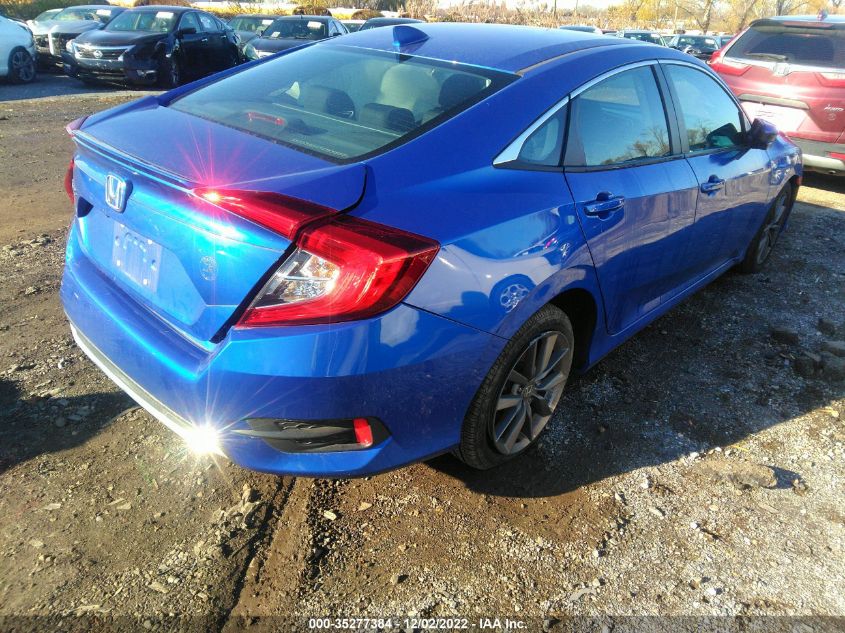 2020 HONDA CIVIC SEDAN EX VIN: 19XFC1F37LE214729