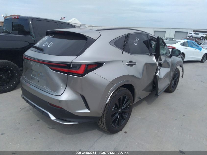2022 LEXUS NX NX 350 F SPORT HANDLING VIN: JTJKGCEZ9N2004196