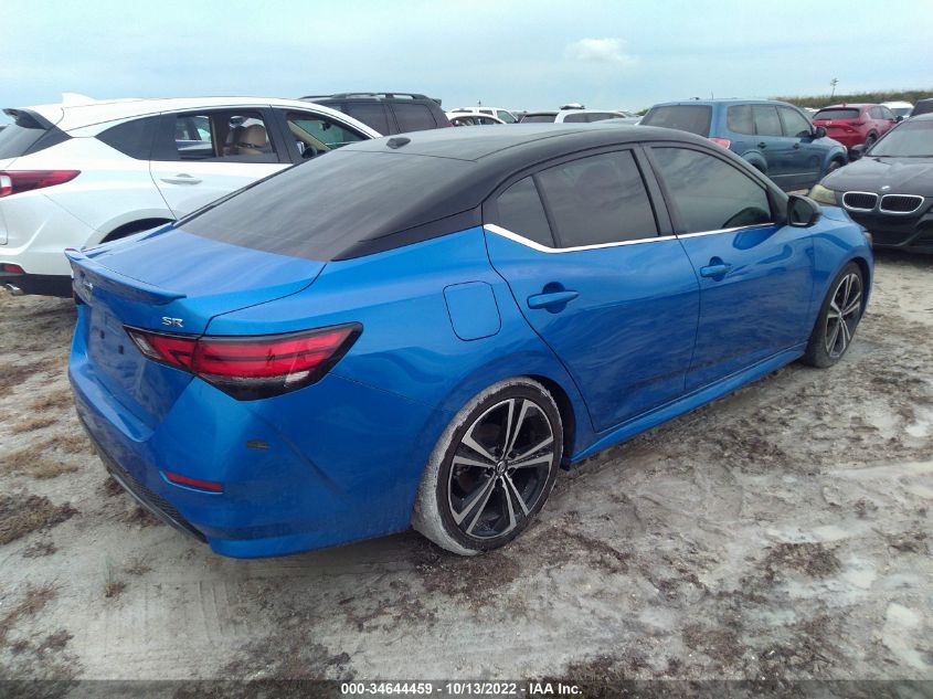 2021 NISSAN SENTRA SR VIN: 3N1AB8DVXMY202765