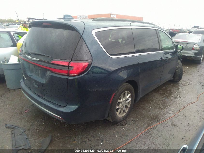 2022 CHRYSLER PACIFICA TOURING L VIN: 2C4RC1BG4NR153461