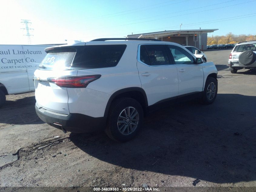 2022 CHEVROLET TRAVERSE LT CLOTH VIN: 1GNEVGKW2NJ171455