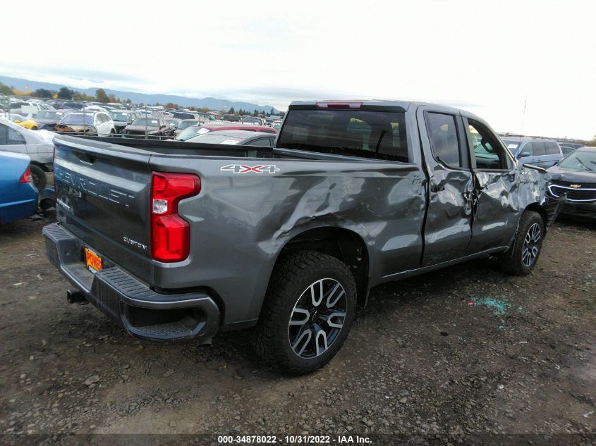 2022 CHEVROLET SILVERADO 1500 LTD CUSTOM VIN: 1GCRYBEK8NZ191272