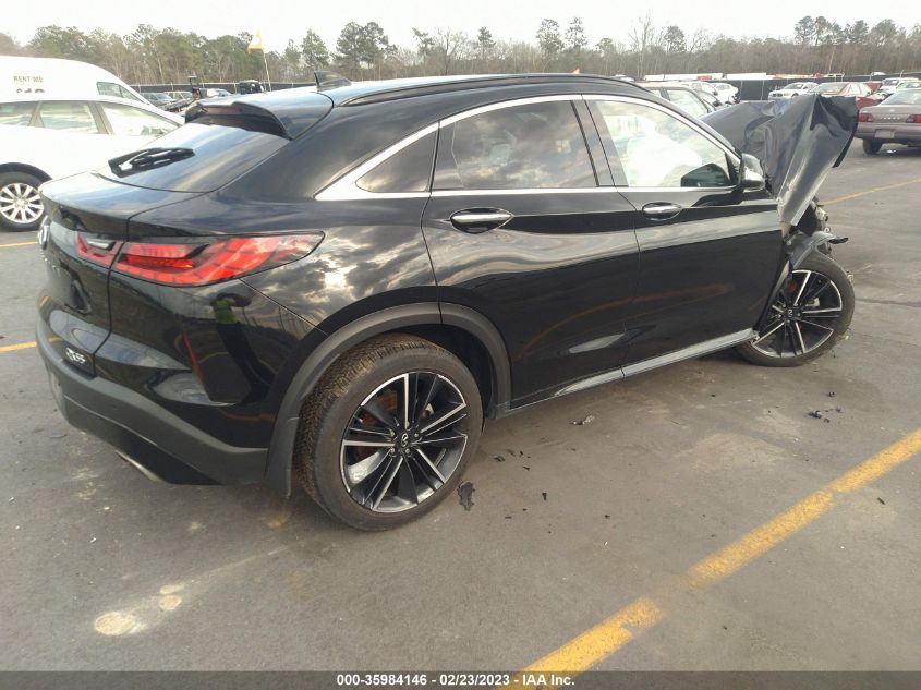 2022 INFINITI QX55 LUXE VIN: 3PCAJ5J33NF103171