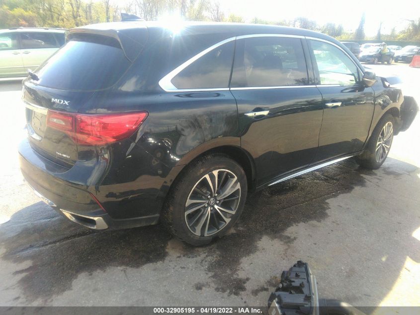 2020 ACURA MDX W/TECHNOLOGY PKG VIN: 5J8YD4H55LL052341