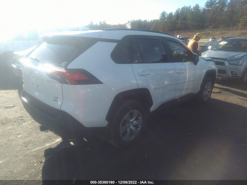 2021 TOYOTA RAV4 LE VIN: 2T3F1RFV9MC218438