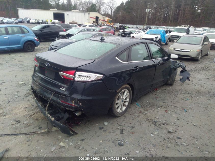 2020 FORD FUSION SE VIN: 3FA6P0HD2LR258575
