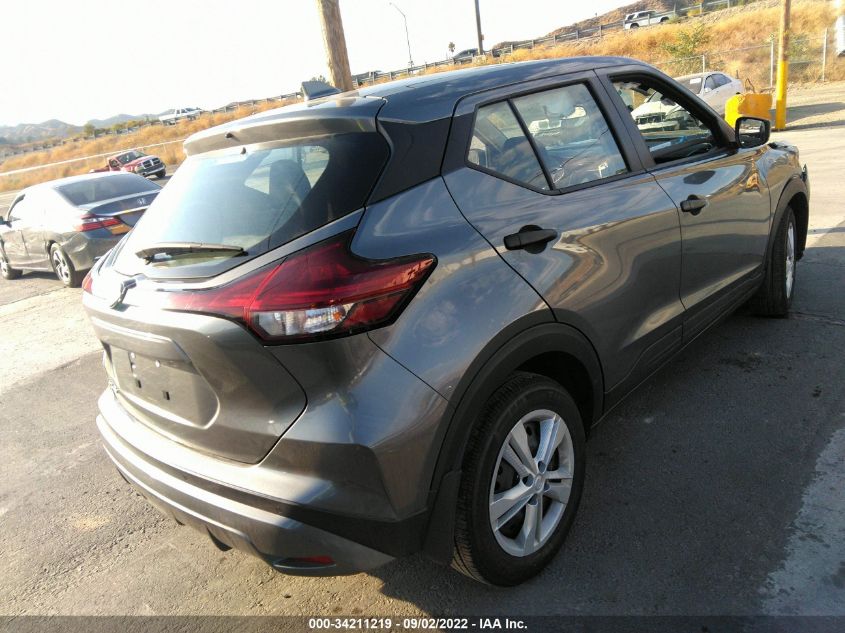 2022 NISSAN KICKS S VIN: 3N1CP5BV7NL475804