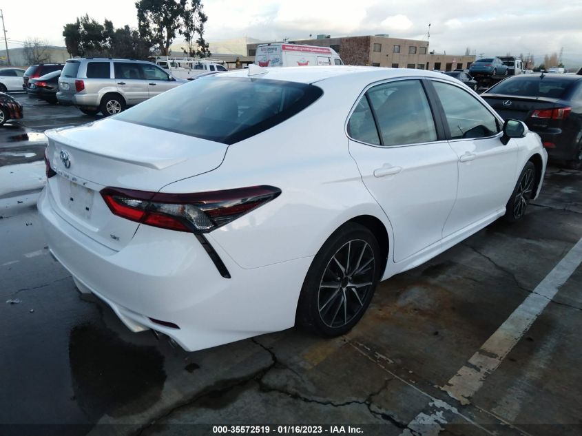 2022 TOYOTA CAMRY SE VIN: 4T1G11AK4NU699436