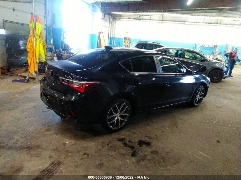 2020 ACURA ILX PKG VIN: 19UDE2F77LA009412