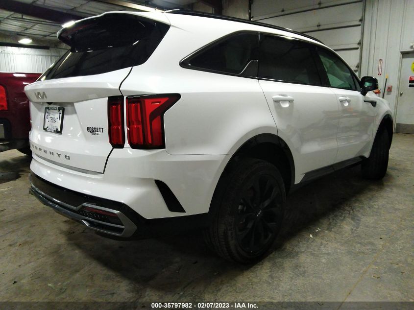 2022 KIA SORENTO SX VIN: 5XYRKDLF3NG161274