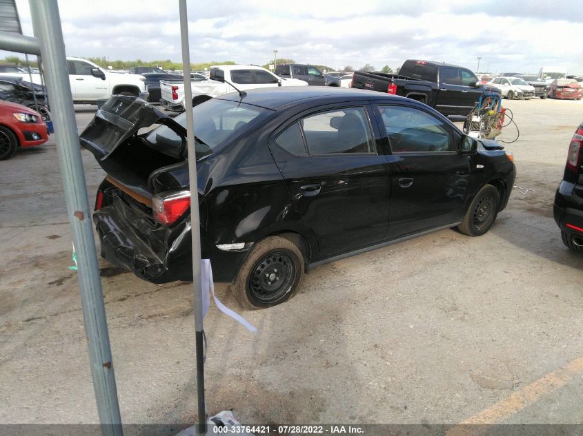 2022 MITSUBISHI MIRAGE G4 ES/LE/BLACK EDITION VIN: ML32FUFJ5NHF01253