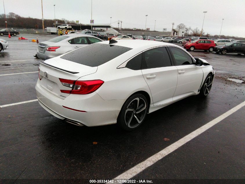 2022 HONDA ACCORD SEDAN SPORT VIN: 1HGCV1F36NA003039