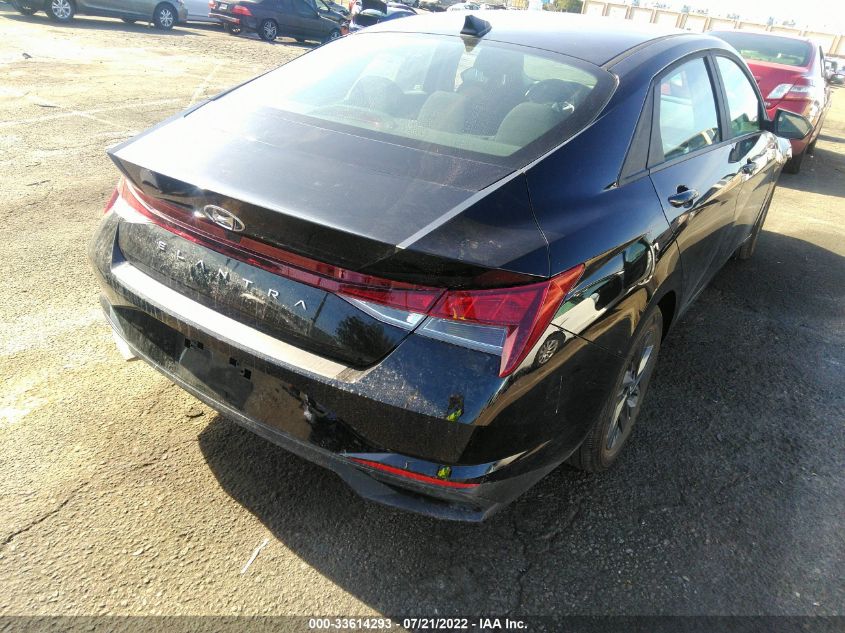 2022 HYUNDAI ELANTRA SEL VIN: KMHLM4AG4NU264032