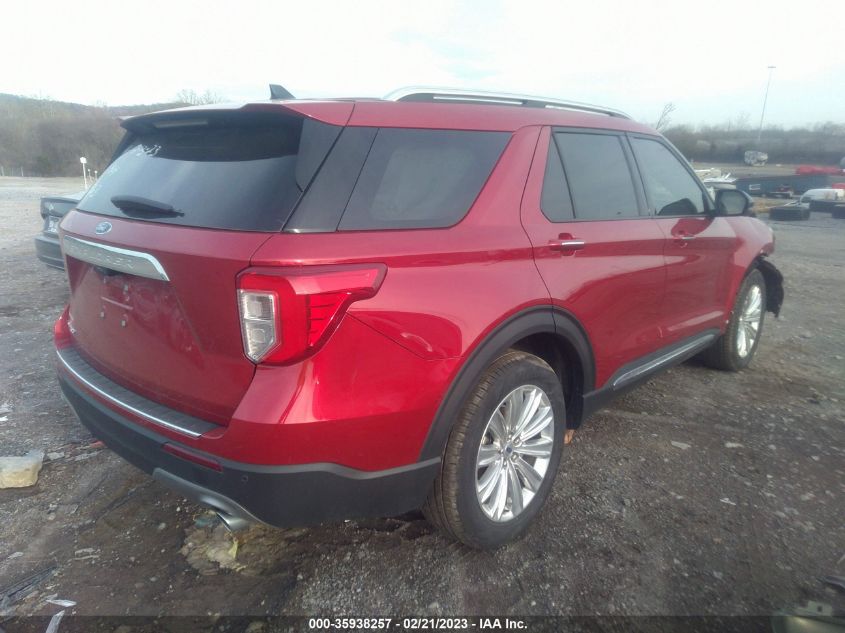 2022 FORD EXPLORER LIMITED VIN: 1FMSK7FH4NGC09163
