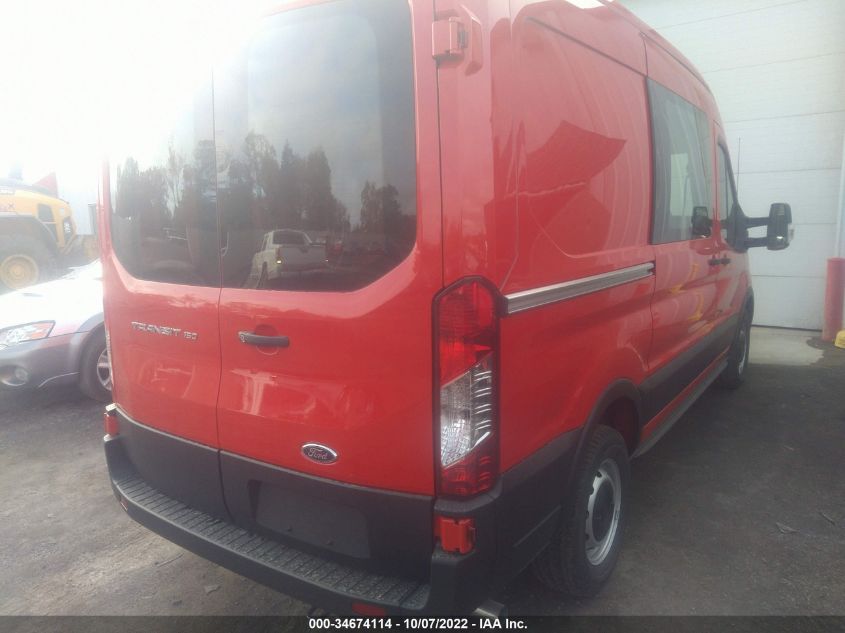 2023 FORD TRANSIT VIN: 1FTYE1C89PKA07684