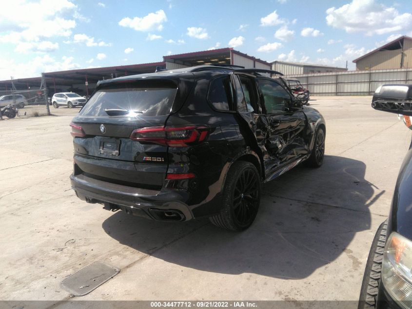 2022 BMW X5 M50I VIN: 5UXJU4C06N9L64131