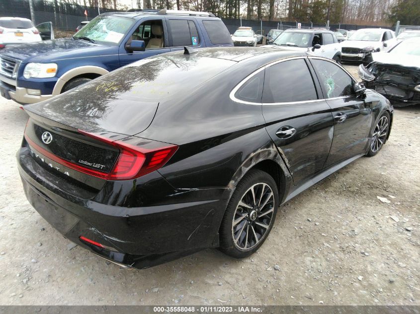 2021 HYUNDAI SONATA LIMITED VIN: 5NPEH4J25MH075873