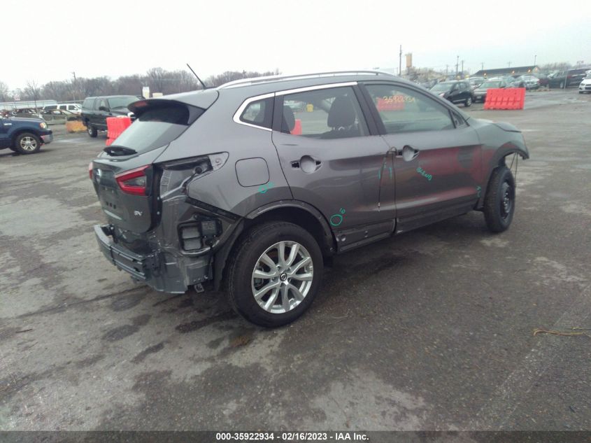 2022 NISSAN ROGUE SPORT SV VIN: JN1BJ1BV7NW582268