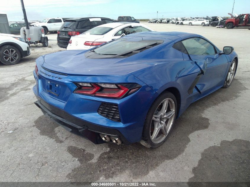 2022 CHEVROLET CORVETTE 1LT VIN: 1G1YA2D48N5110032