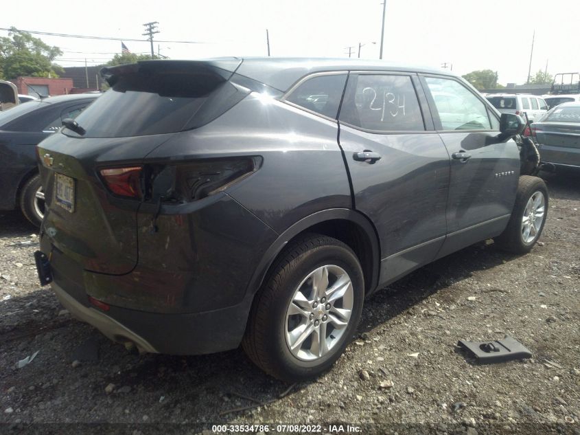 2021 CHEVROLET BLAZER LT VIN: 3GNKBCR41MS575711