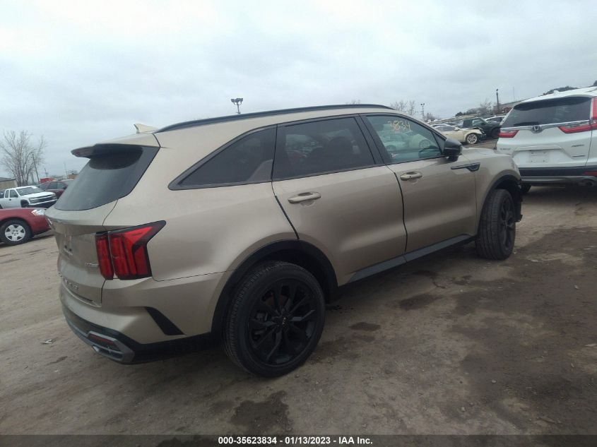 2021 KIA SORENTO SX VIN: 5XYRKDLF2MG055901
