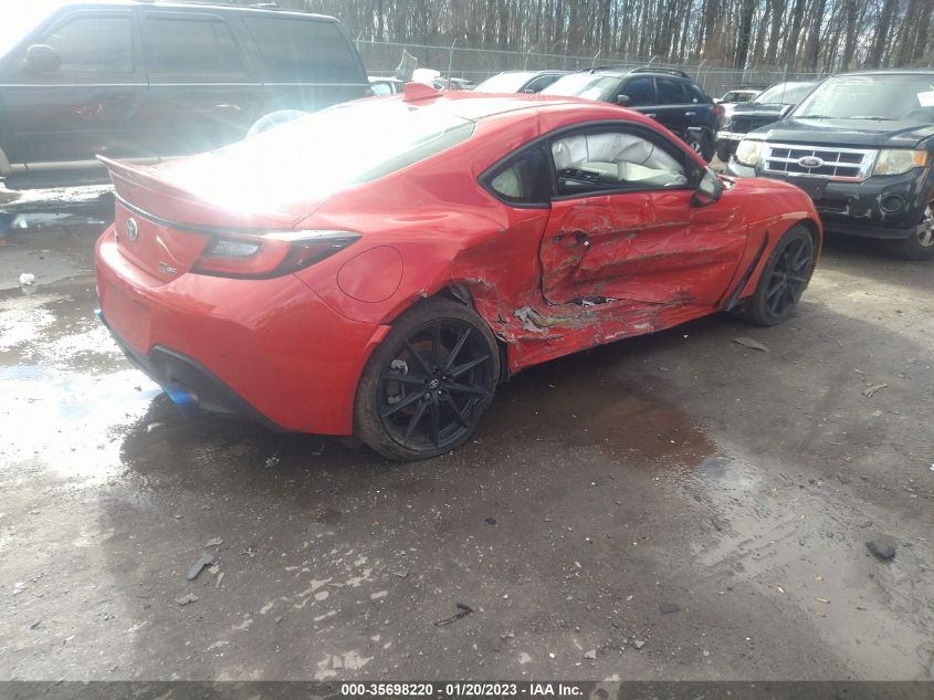 2023 TOYOTA GR86 PREMIUM VIN: JF1ZNBF10P8751055