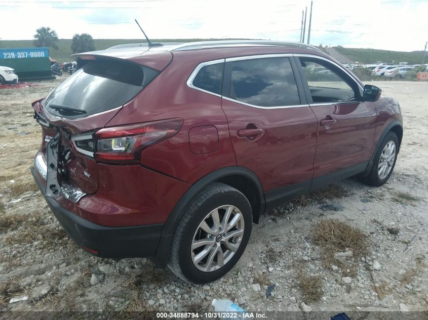 2021 NISSAN ROGUE SPORT SV VIN: JN1BJ1BV4MW321727