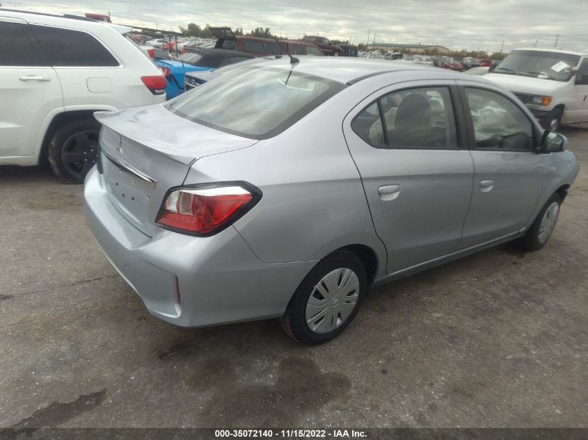 2022 MITSUBISHI MIRAGE G4 ES/LE/BLACK EDITION VIN: ML32FUFJ3NHF02580