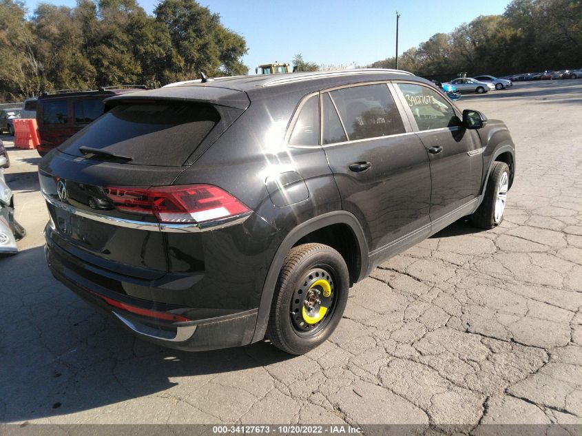 2021 VOLKSWAGEN ATLAS CROSS SPORT 2.0T SE W/TECHNOLOGY VIN: 1V2WC2CA0MC229962