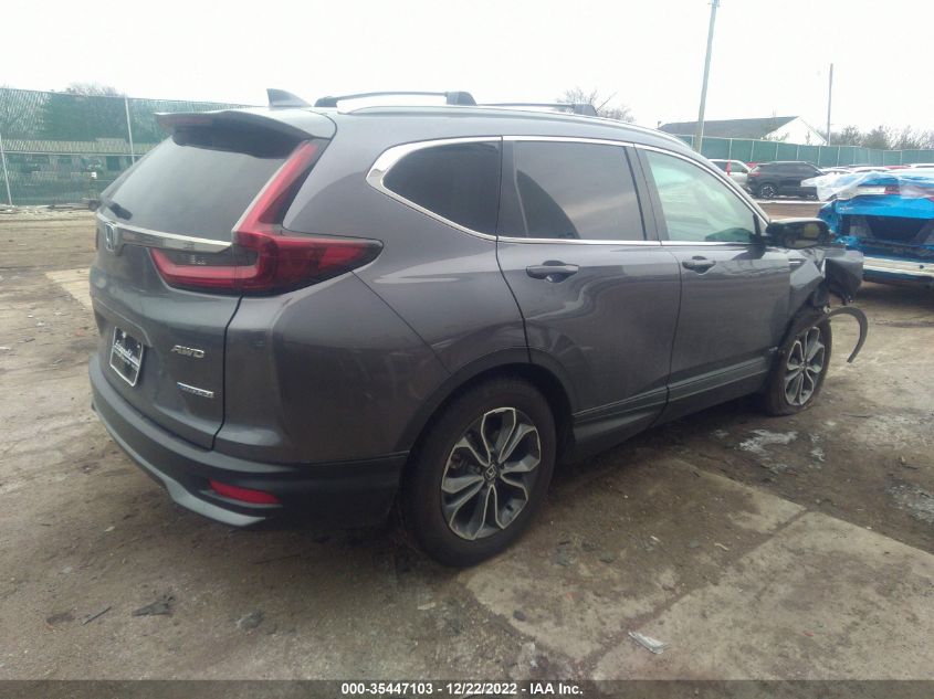 2022 HONDA CR-V HYBRID EX VIN: 5J6RT6H51NL012661