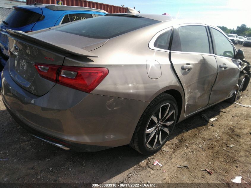 2022 CHEVROLET MALIBU RS VIN: 1G1ZG5ST5NF116573