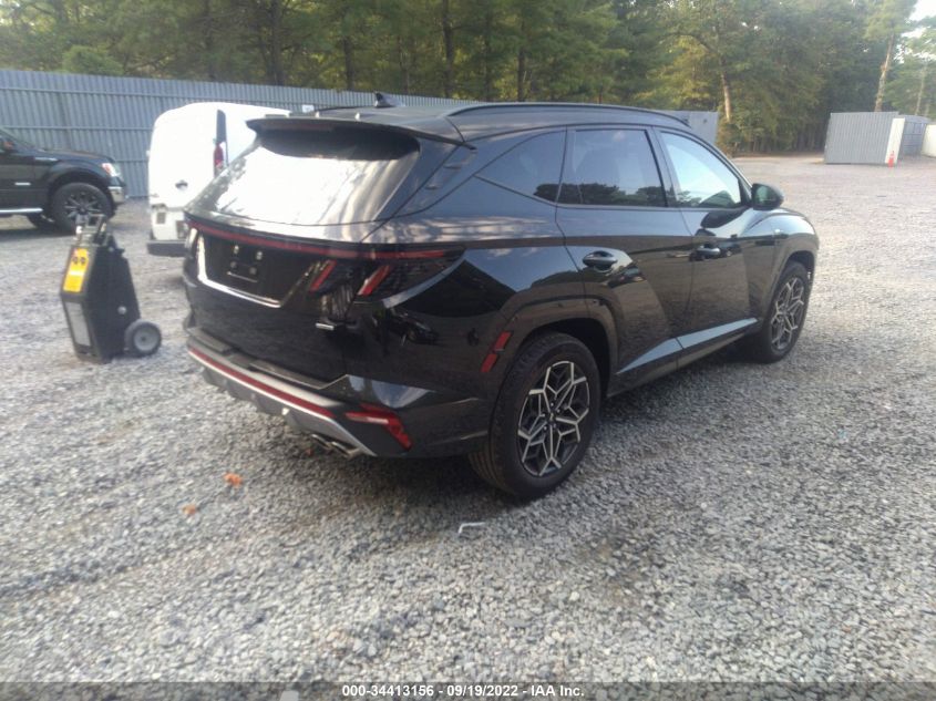 2022 HYUNDAI TUCSON N LINE VIN: KM8JFCAE6NU125398