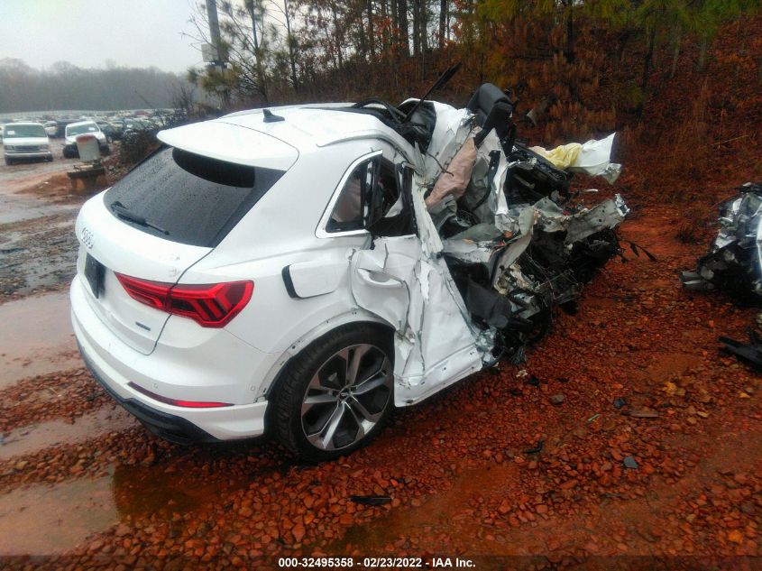 2020 AUDI Q3 S LINE PRESTIGE VIN: WA1FECF36L1095655