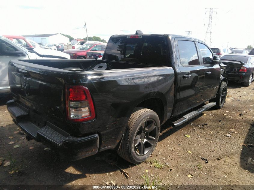 2021 RAM 1500 BIG HORN VIN: 1C6SRFFT1MN506746