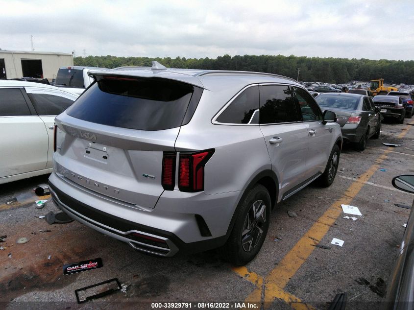 2022 KIA SORENTO HYBRID S VIN: KNDRGDLG5N5112922