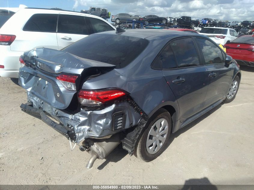 2022 TOYOTA COROLLA L VIN: 5YFDPMAEXNP332748