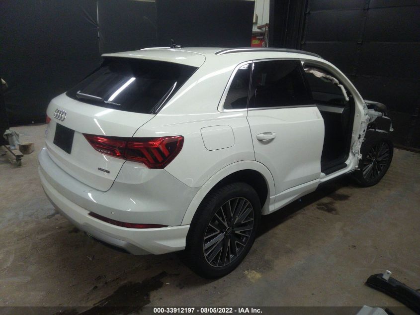 2021 AUDI Q3 PREMIUM VIN: WA1AUCF33M1119411