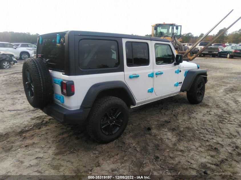 2021 JEEP WRANGLER UNLIMITED SPORT ALTITUDE VIN: 1C4HJXDN0MW679589