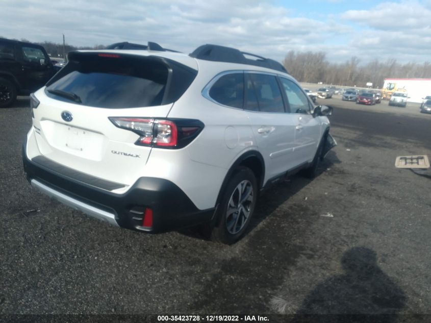 2021 SUBARU OUTBACK LIMITED VIN: 4S4BTANC5M3155507