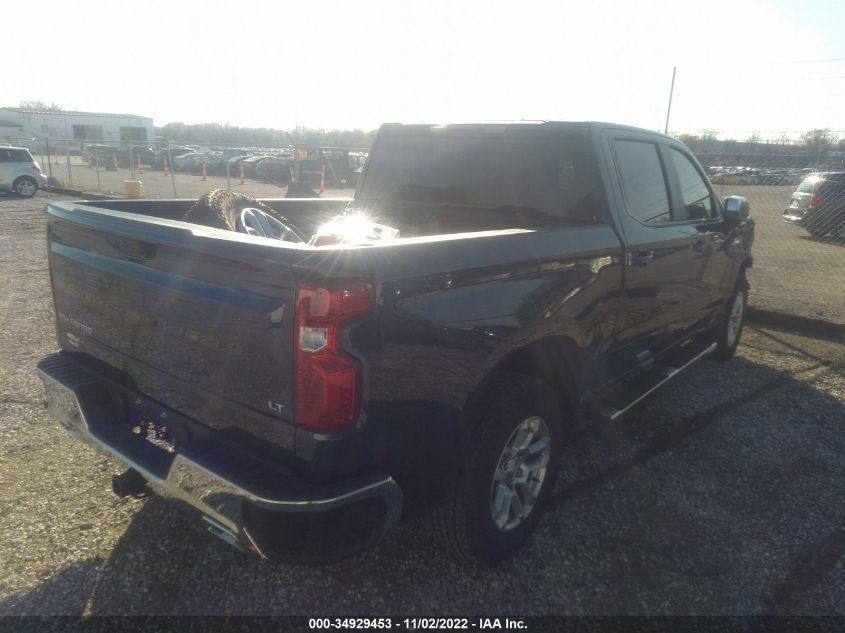 2022 CHEVROLET SILVERADO 1500 LT VIN: 1GCUDDED0NZ526804
